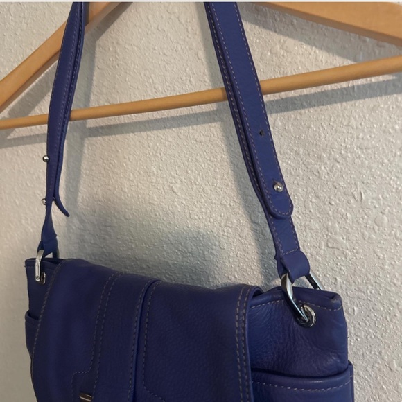 Vintage Liz Claiborne Convertible Leather Shoulder Bag - Picture 6 of 7